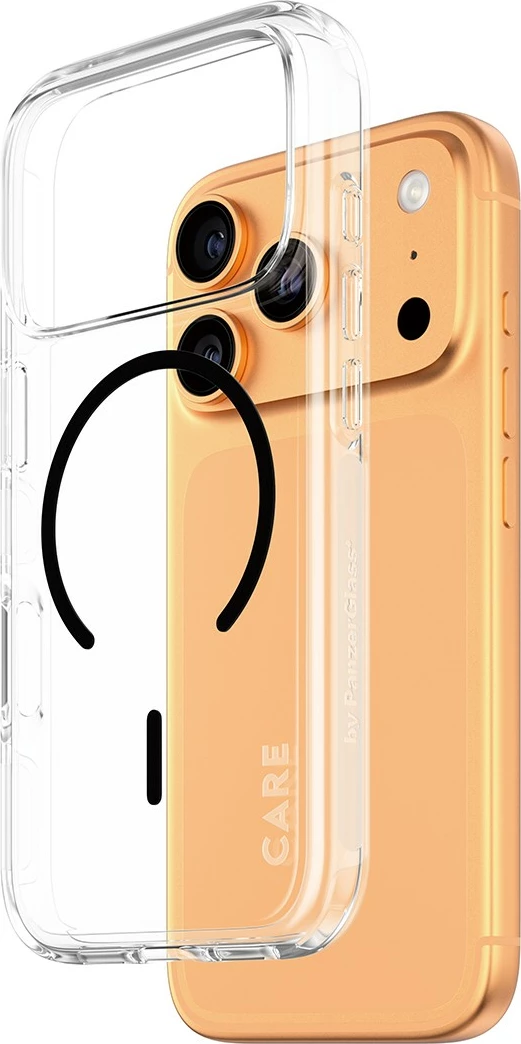 Prozoren ovitek za telefon PanzerGlass CARE Flagship Urban Explorer MagSafe za iPhone 17 Pro