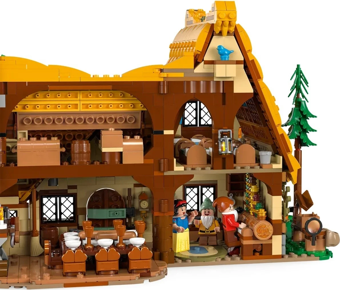 Hiša Sneguljčice in sedmih palčkov, LEGO Disney 43242