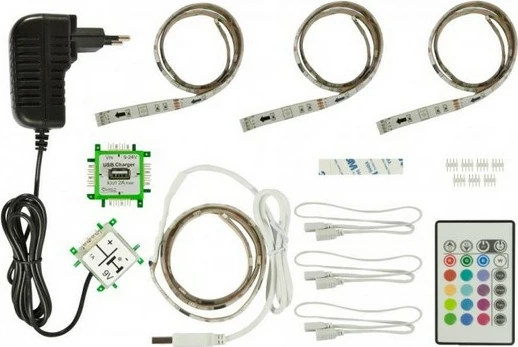 RGB set luči Brick’R’knowledge ALLNET, z večbarvnimi LED