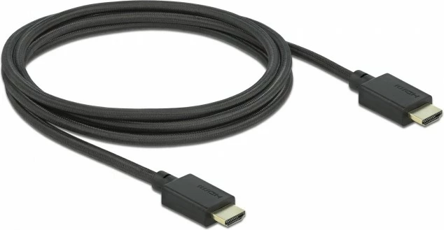 HDMI kabel DeLOCK High Speed 2 m, 48 Gbps, 8K, črn