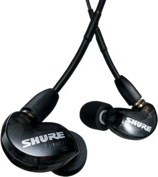 In-ear slušalke Shure AONIC 215, 3,5 mm kabel, črne