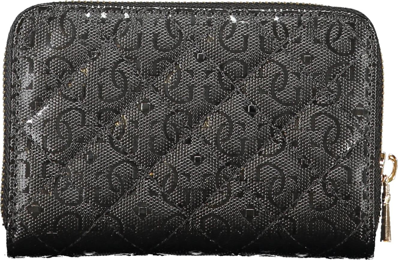 Denarnica za ženske GUESS JEANS, črna