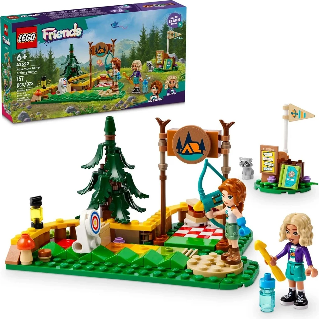 Strelišče za lokostrelstvo LEGO Friends Adventure Camp, 157 kosov