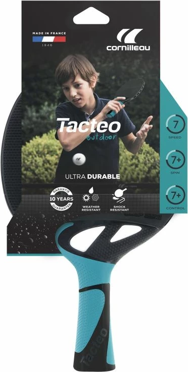 Raketa za namizni tenis za zunaj Cornilleau Tacteo 50, temno modra
