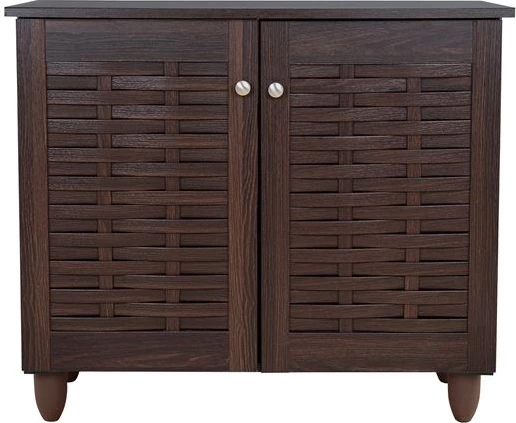 Lesena omara za čevlje FH2208.01 Wenge 76.8x33.6x67.5
