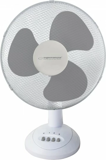 Namizni ventilator 30 cm, Esperanza Chinook EHF003WE, bel/siv
