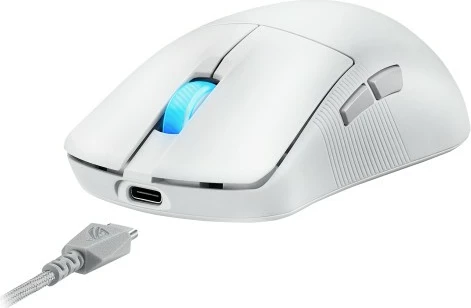 Gaming miška Harpe Ace Mini ASUS ROG, 42000 DPI, bela