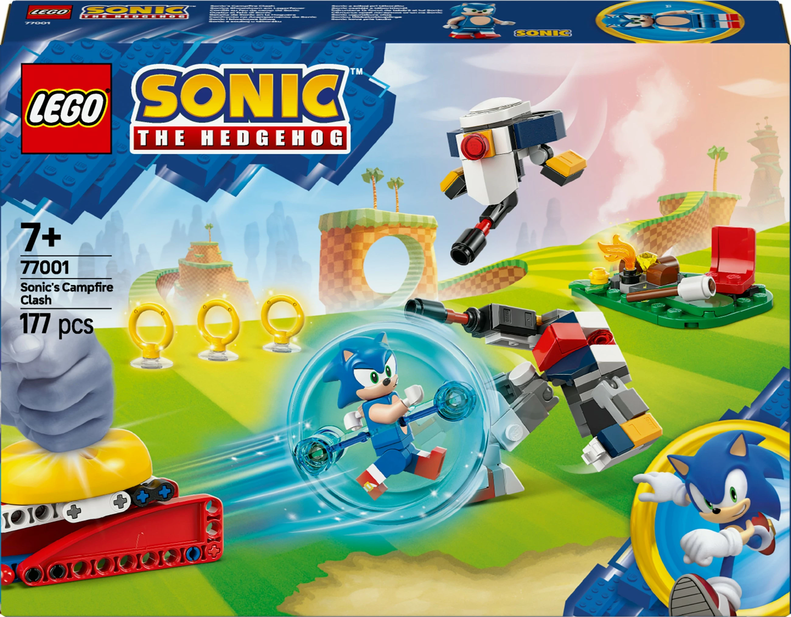 Set gradnikov Sonic the Hedgehog 77001, 177 kosov