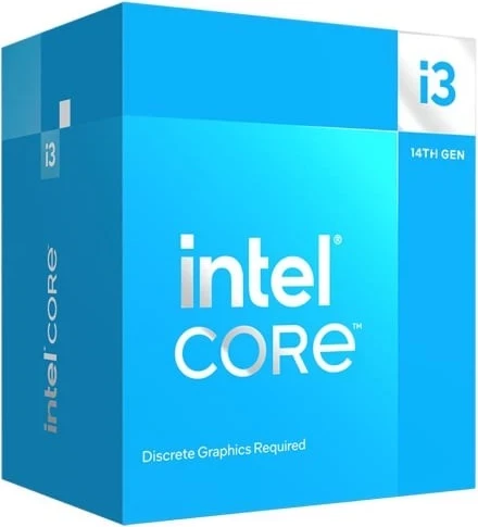 Procesor Intel Core i3-14100F, 12 MB Smart Cache