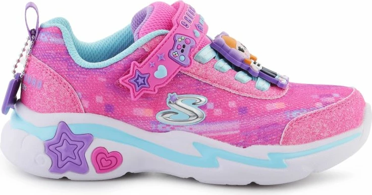 Otroški čevlji Skechers Snuggle Sneaks Skech Squad Jr 302214L-PKMT, rožnati