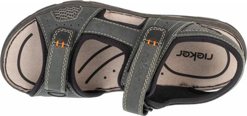 Sandali za moške Rieker, sivi