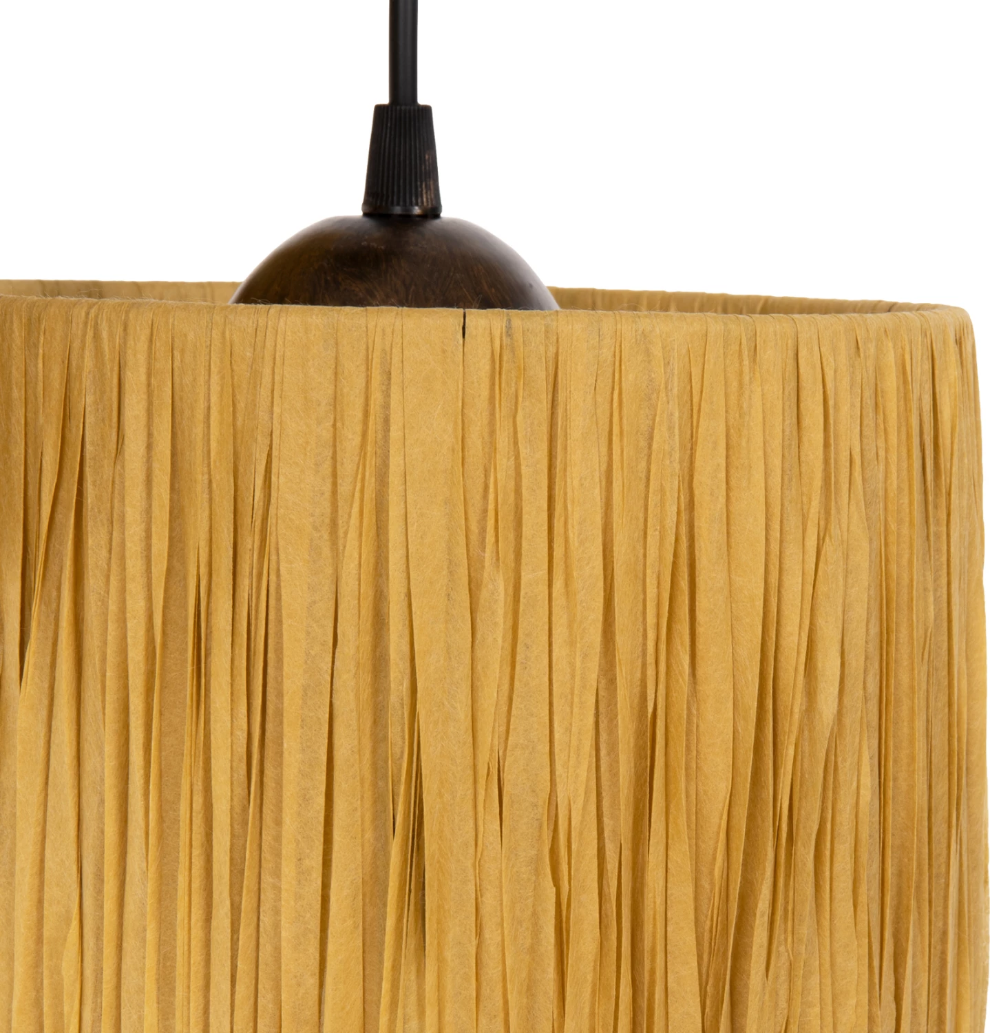 Stropna viseča svetilka s tremi lučmi FH7948.05 bež-bronasta Φ30x70Hcm