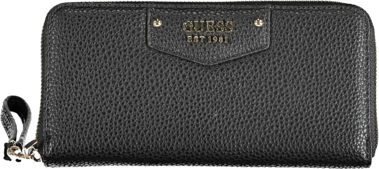 Portofel GUESS JEANS ženski, črn