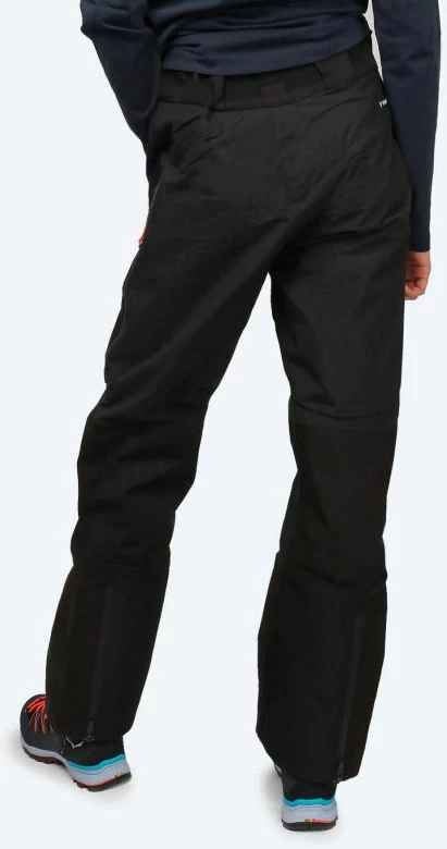 Smučarske in alpinizem hlače Salewa Sella 2L Powertex TirolWool® Responsive, ženske, črne