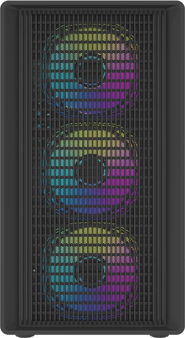 Računalniško ohišje Darkflash DB460M, Big Tower mATX/ITX, stranski panel iz kaljenega stekla, do 12 ventilatorjev / radiator 360 mm, brez ventilatorjev, črno