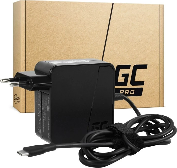 Adapter univerzalen Green Cell AD134PV2, 65 W, črn