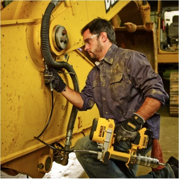 Pistolet za mazanje z baterijo DeWalt DCGG571M1