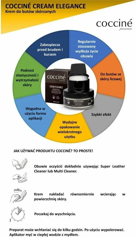 Krem za čevlje, Coccine, prozoren