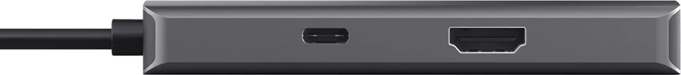 Adapter USB Type-C Dalyx, 1000 Mbit/s, srebrn