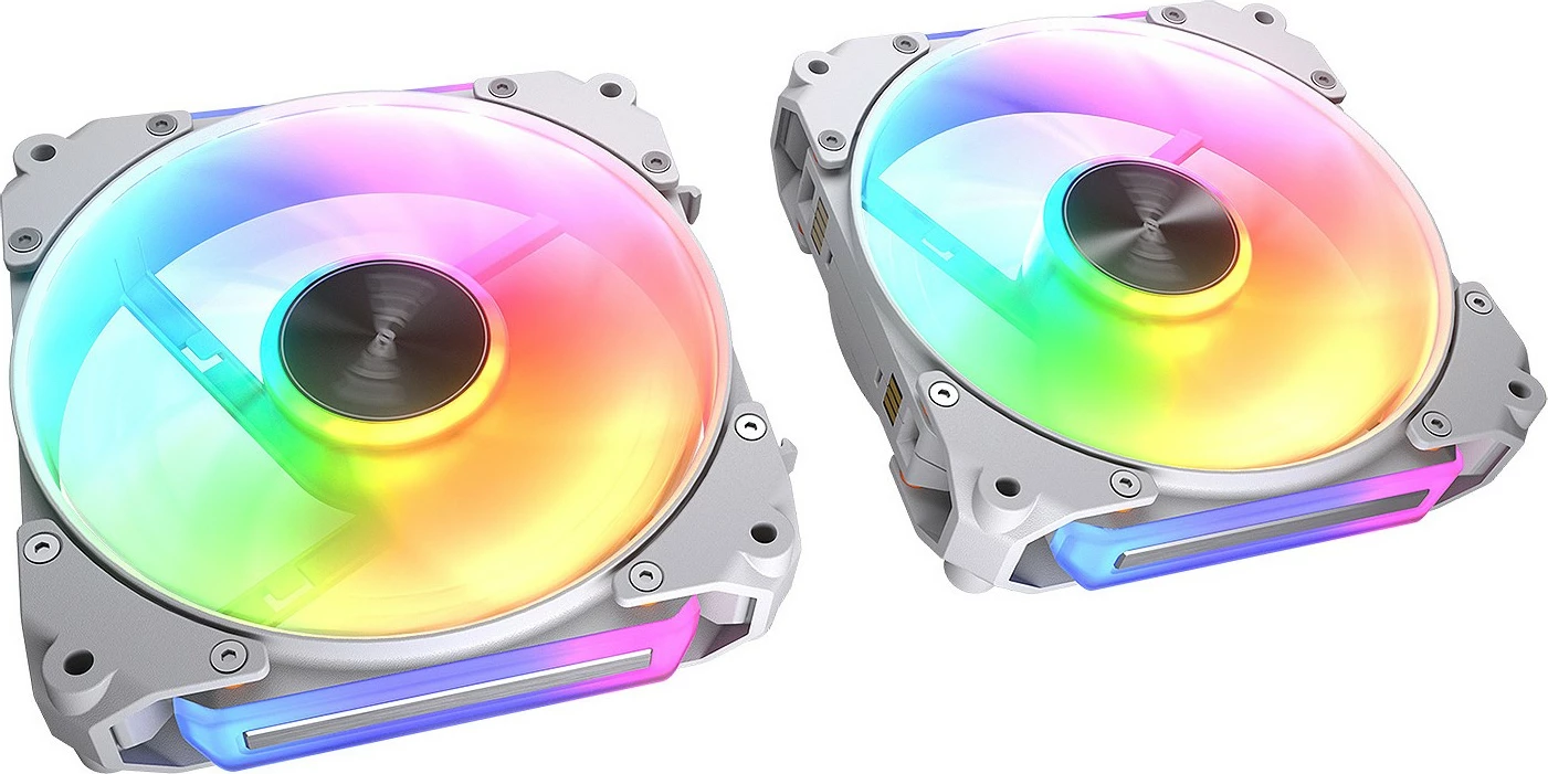 Ventilator za računalniško ohišje Apolar 120 ARGB Cougar, 3 kosi, bel