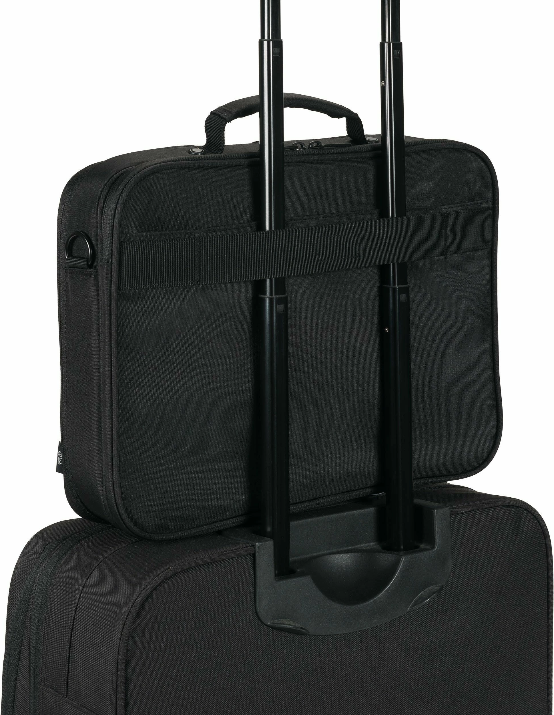 Torba za prenosnik, 17,3", DICOTA D32031-RPET, črna, z naramnico