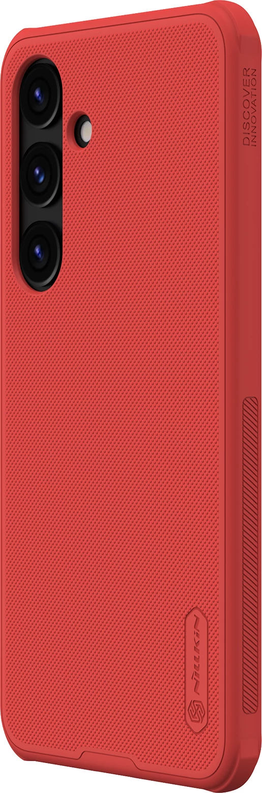 Zaščitni ovitek Super Frosted Shield Pro Nillkin za Samsung Galaxy S24, rdeč