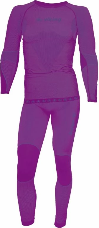 Termoaktivni komplet za otroke Viking Riko Junior, vijoličen