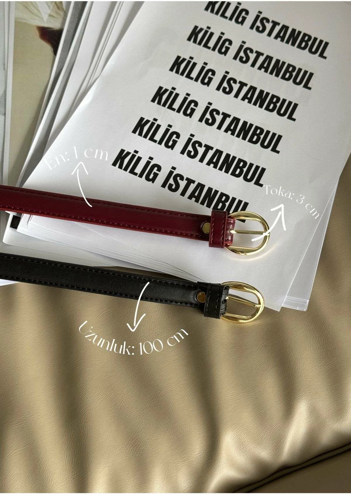 Pas iz poliuretana, Jumeon KPEGMSA435205, 100 cm, črn