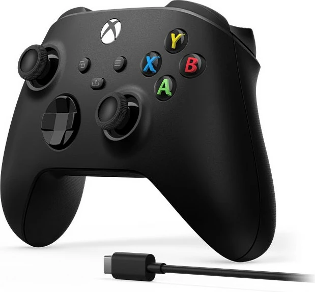 Brezžični igralni krmilnik Xbox Microsoft, PC, Xbox One, Xbox Series X, črn