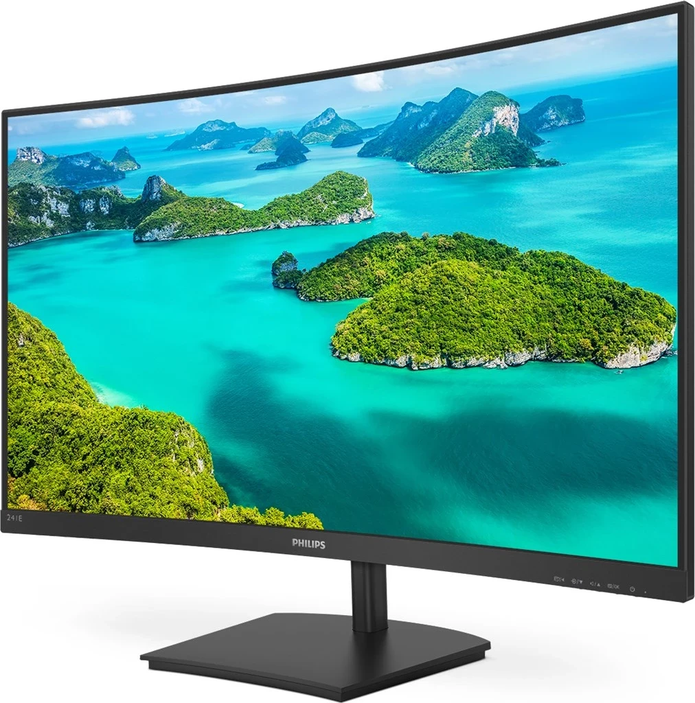Monitor 23,6" Philips E Line 241E1SCA/0, črn