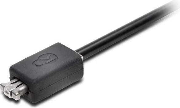 Varnostna ključavnica MiniSaver, Kensington, 1,8 m, ključ, jekleni karbon, črna