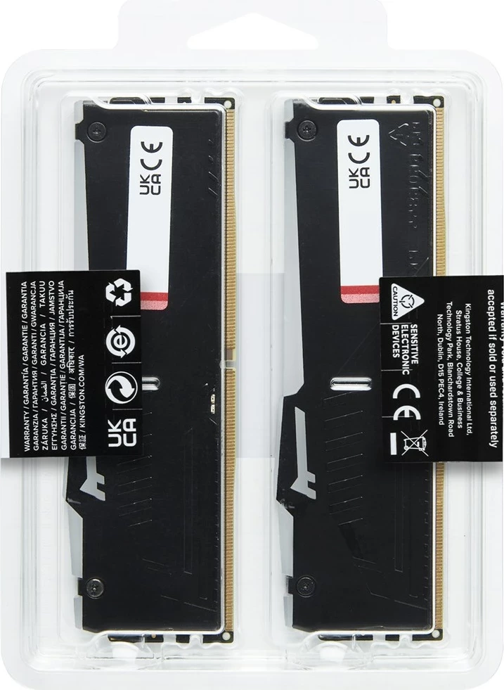 RAM pomnilnik 32 GB 6000 MT/s DDR5 RGB Kingston FURY Beast