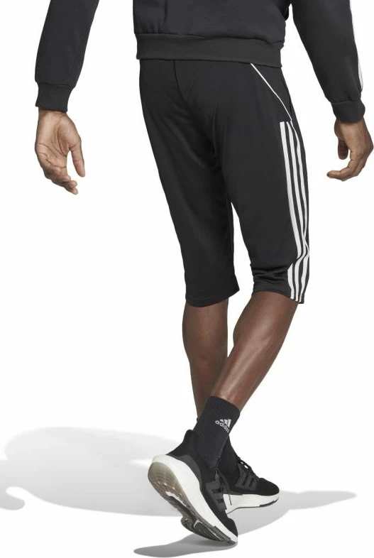 Sportne hlače 3/4 adidas, moške, črne