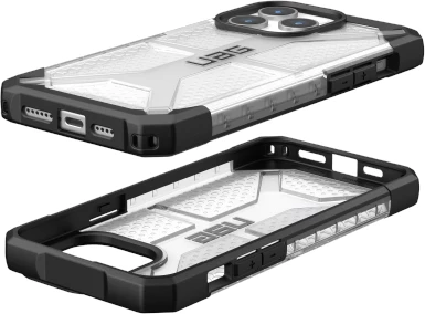 Ovitek za telefon UAG Plasma za iPhone 15 Pro Max, prozoren