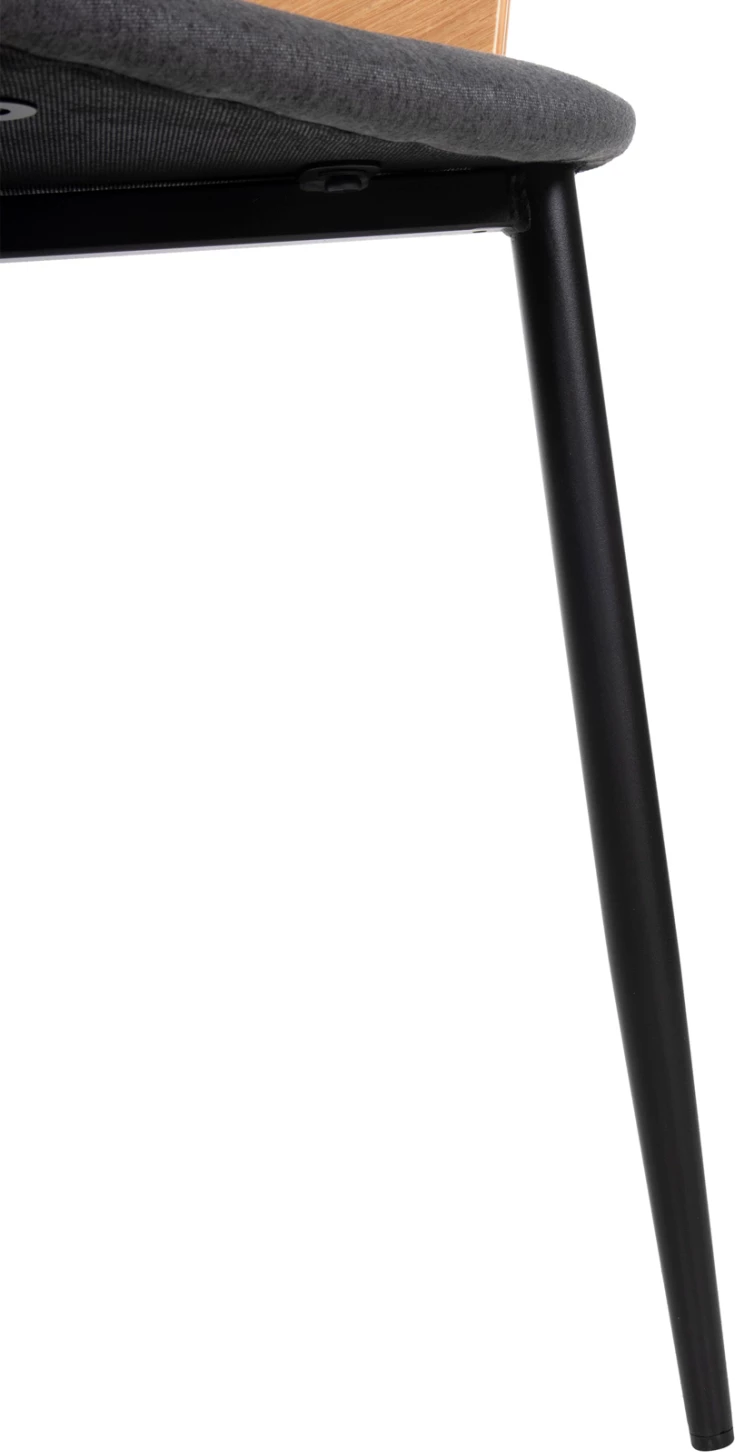 Jedilni set 5 kosov FH11972 miza DENTY in 4 stoli VELP (hrast-siva)