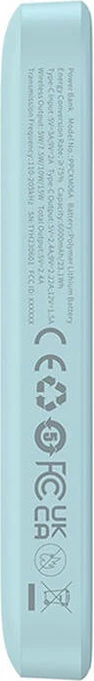Magnetni mini powerbank 6000 mAh, 20W — Baseus, moder