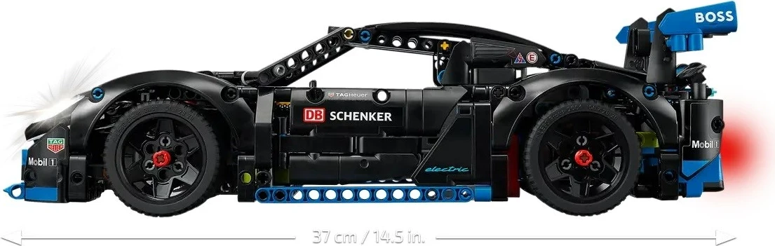 Model dirkalnega avtomobila Porsche GT4 e-Performance, LEGO Technic Set