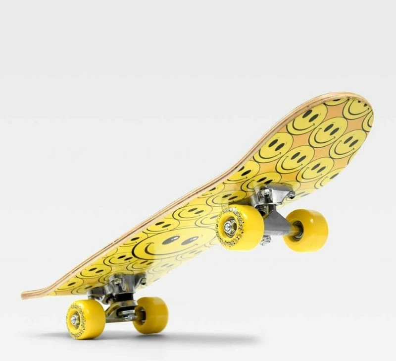 Skateboard za otroke, Inny, rumen