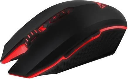 Gaming miška Viper V530 Patriot, USB Type-A, črno/rdeča