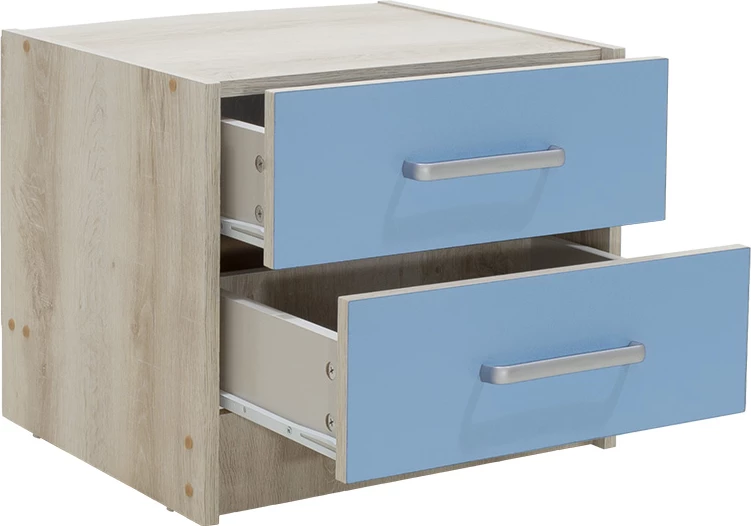 Otroška komoda castillo-blue Looney 47,5x40,5x40,5