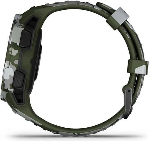 Pametna ura z sončnim polnjenjem Garmin Instinct SOLAR Camo Edition Lichen Camo