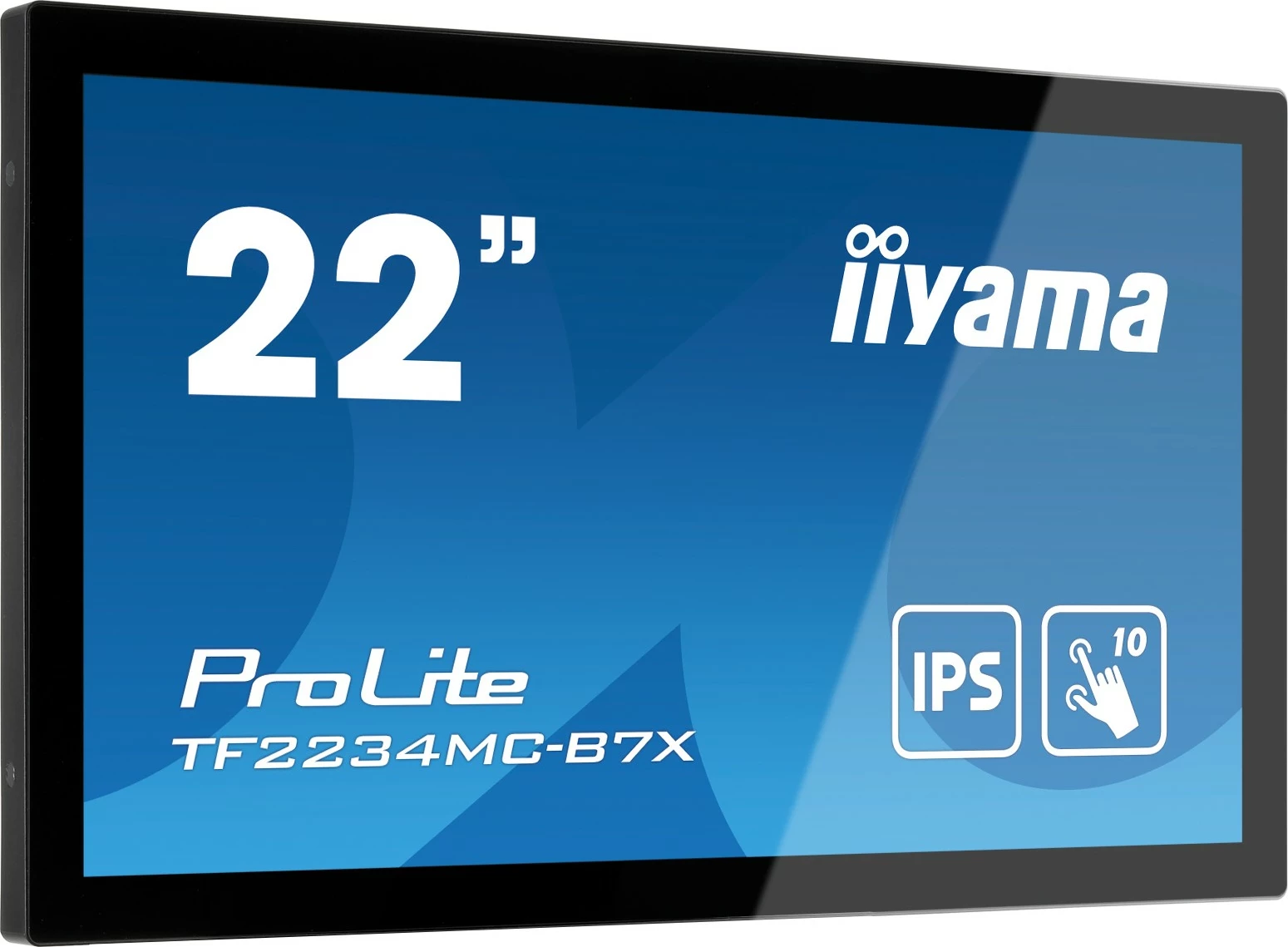 Zaslon na dotik 21,5" iiyama ProLite TF2234MC-B7X, Full HD, LED, črn