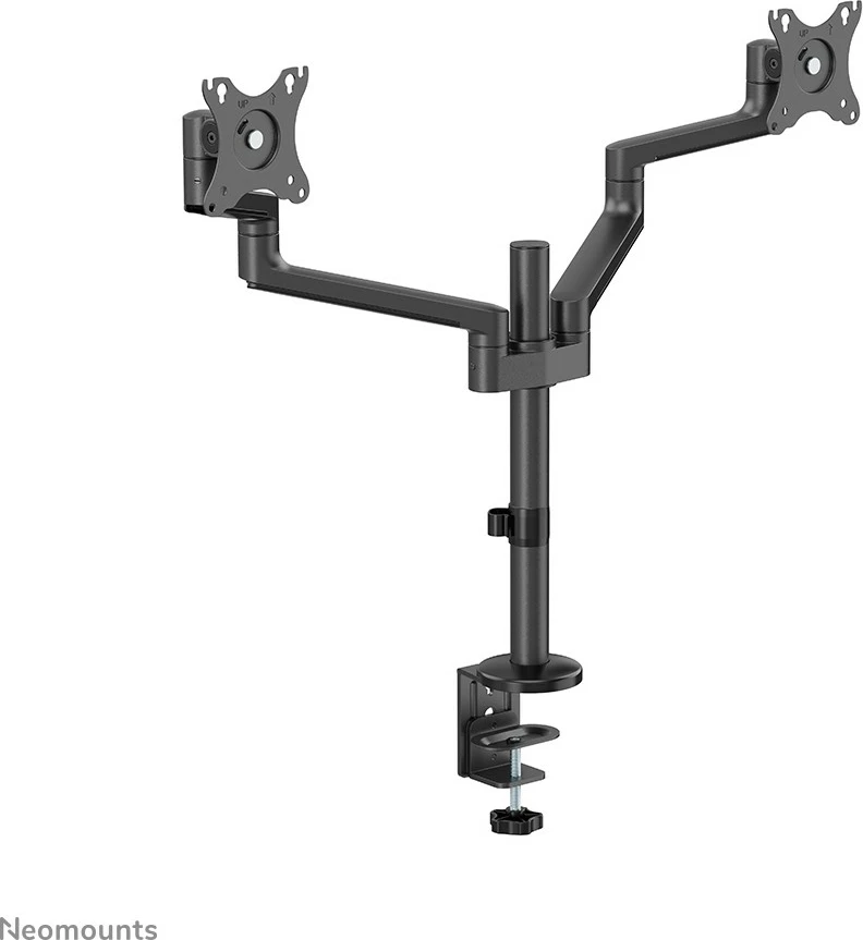 Namizni nosilec za dva zaslona 17–27", Newstar DS60-425BL2, črn