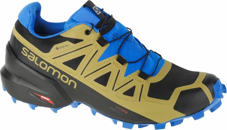 Tekmovalne tekaške atlete za teren Salomon Speedcross 5 GTX M, modro-zelene
