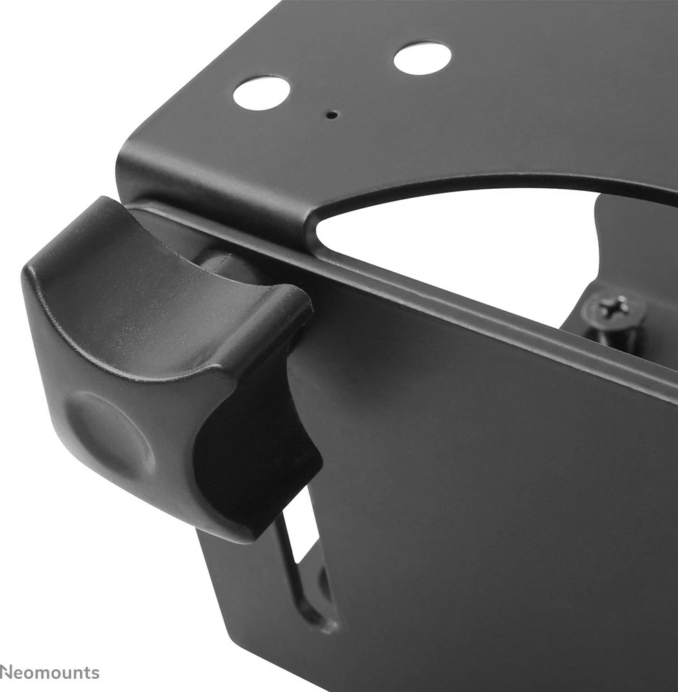 Nosilec za mini PC Neomounts NM-TC100BLACK, univerzalen, VESA montaža, 5 kg, črn