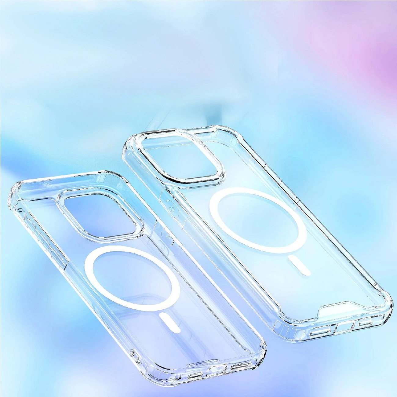 Prozoren zaščitni ovitek Wozinsky Clear Corner Case MagSafe za Samsung Galaxy S24 FE