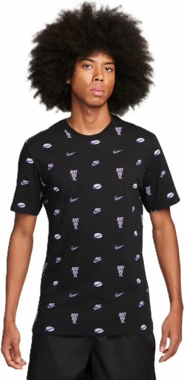 Majica za moške Nike, črna