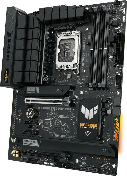 Pllakë amë ASUS TUF Gaming B760-Plus WIFI, Intel, LGA 1700, DDR5-SDRAM, 128 GB