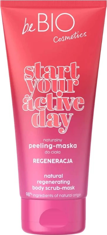 Peeling-maska za telo Start Your Active Day, BeBio Ewa Chodakowska, 200 ml