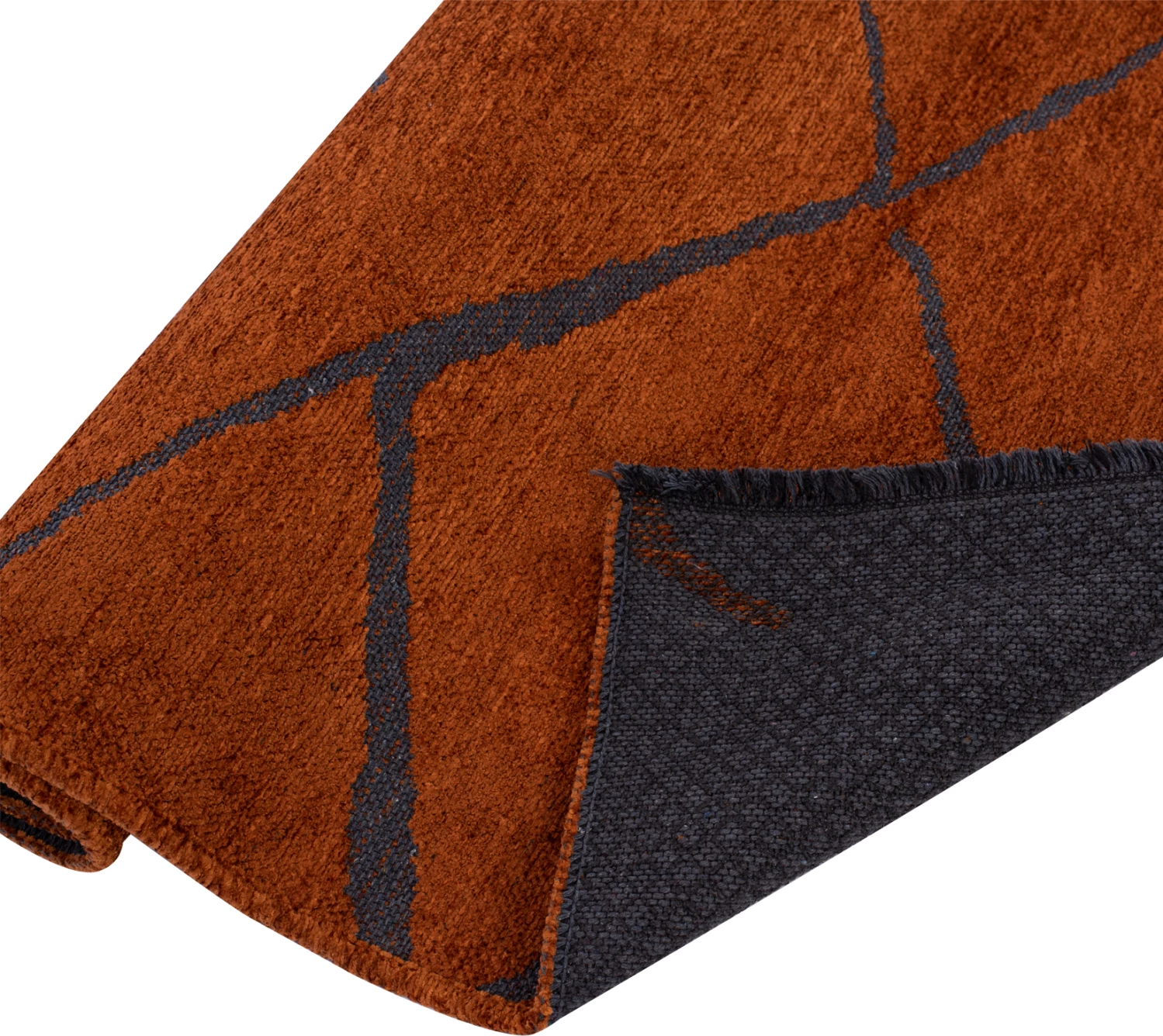 Bronasto-črna preproga s samorobovi FH7674.04 160Χ230cm